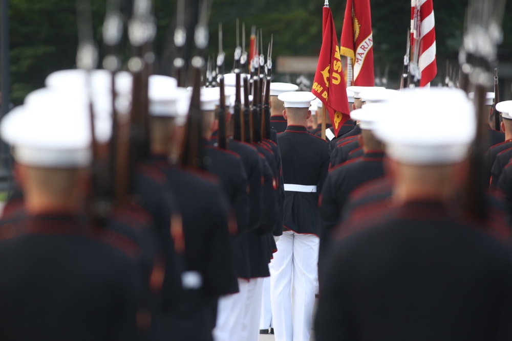 Marine Barracks Washington D.C. Tuesday Sunset Parade 07.03.2018