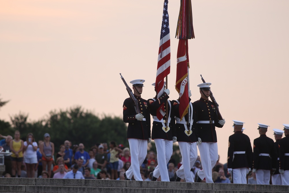 Marine Barracks Washington D.C. Tuesday Sunset Parade 07.03.2018