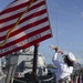 Fourth of July Colors aboard USS Sterett during RIMPAC 2018