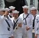 A selfie on a battleship