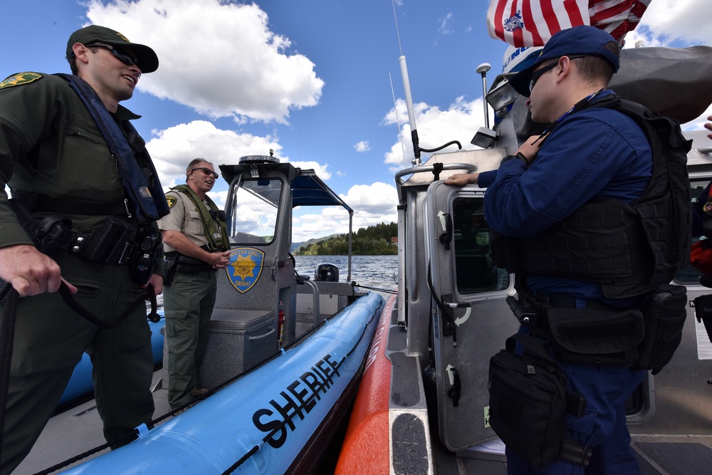 Coast Guard boat crews, Kootenai County Sheriff deputies monitor Lake Coeur d’Alene during 4th of July holiday