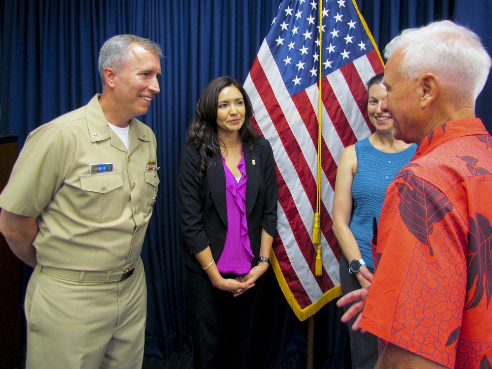Navy joins with mayor's team to promote safety