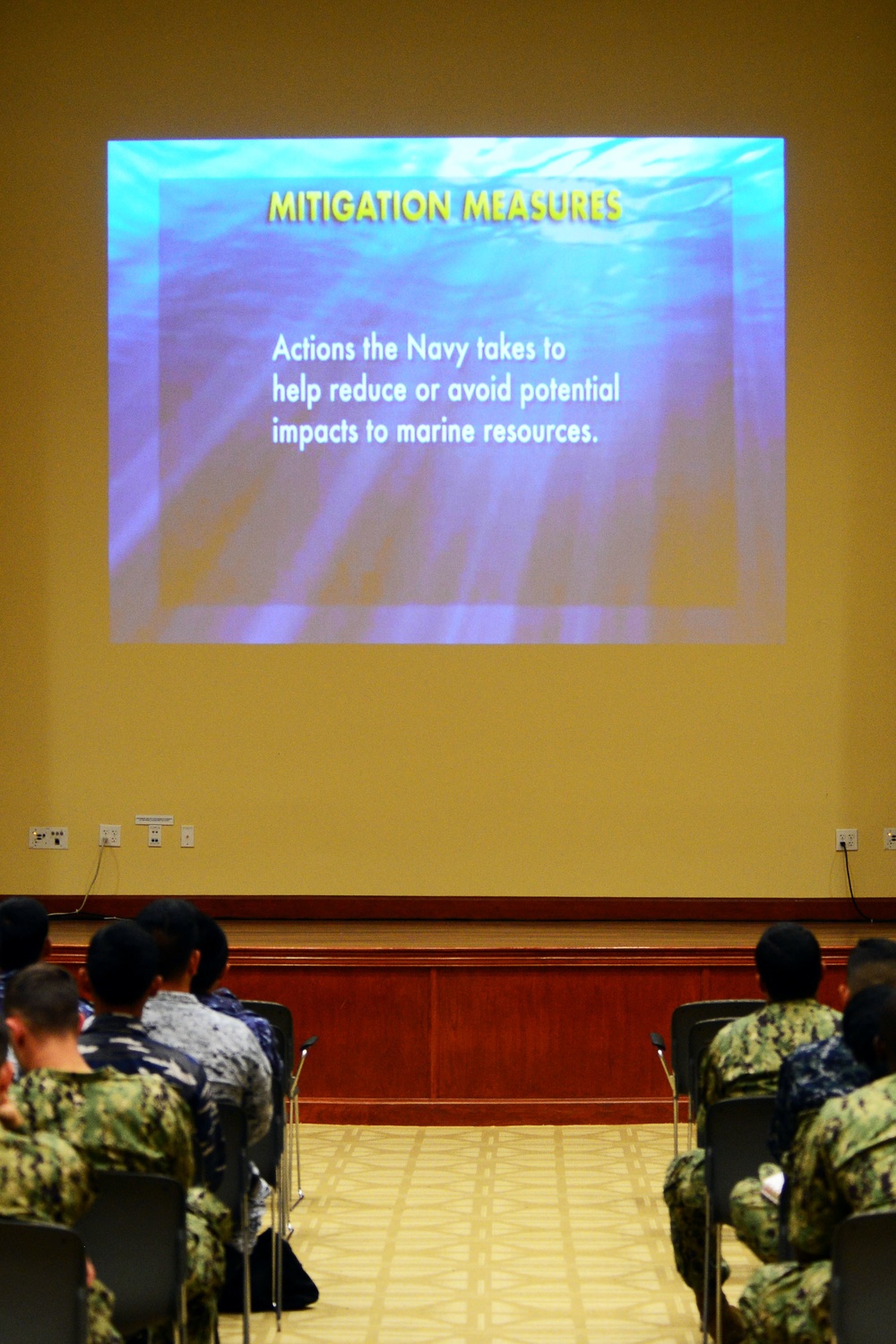 RIMPAC Participants Attend Marine Species Awareness Training