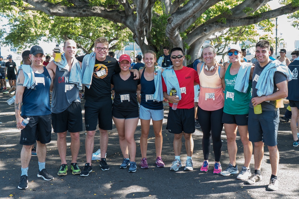 5 km run during RIMPAC 2018 exercise.