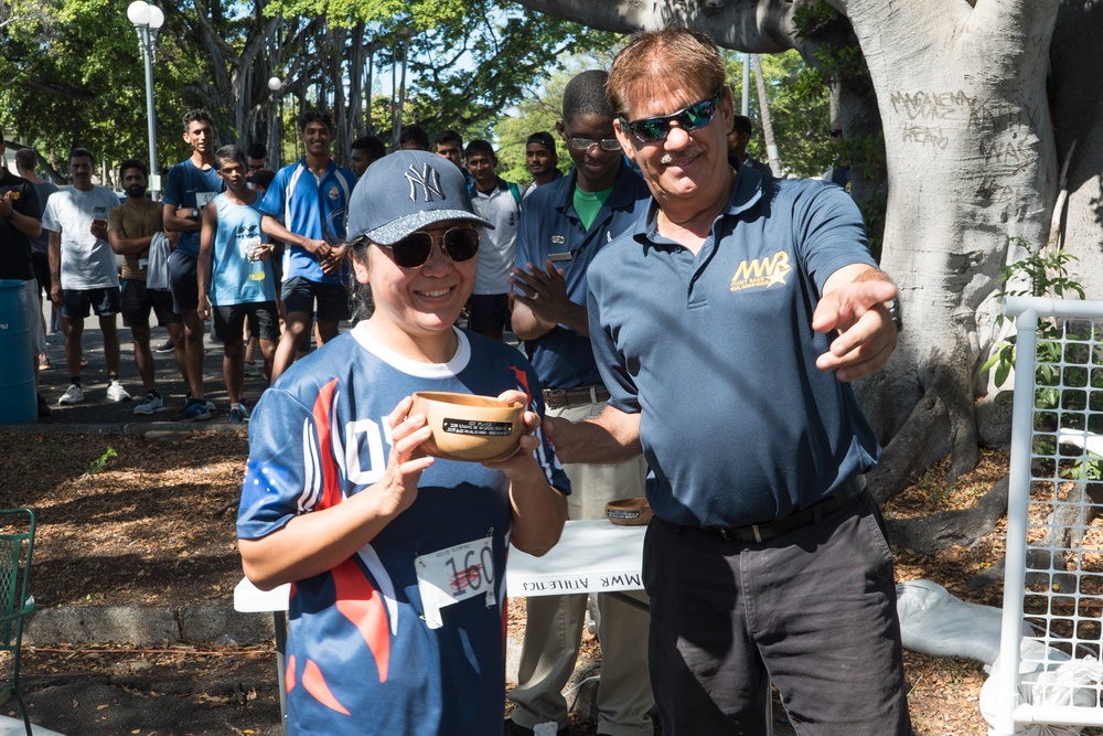 5 km run during RIMPAC 2018 exercise.