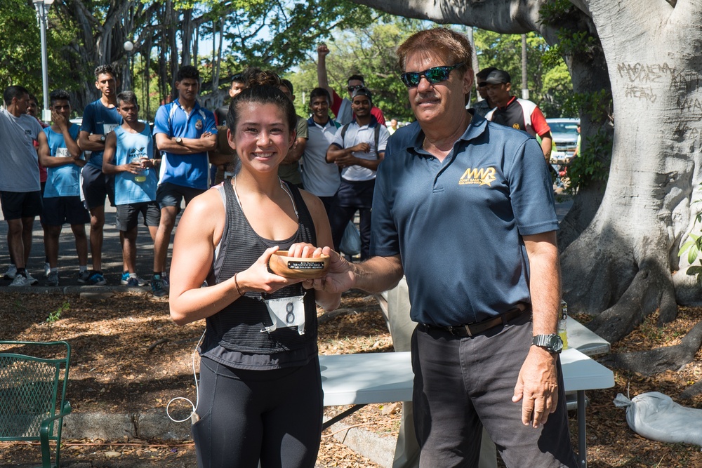5 km run during RIMPAC 2018 exercise.