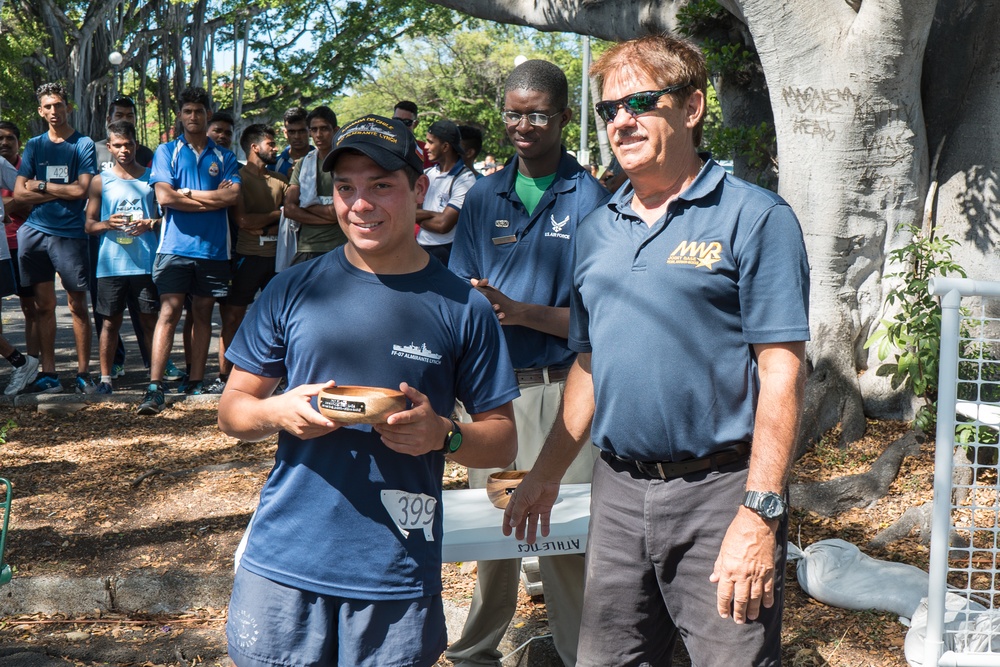 5 km run during RIMPAC 2018 exercise.