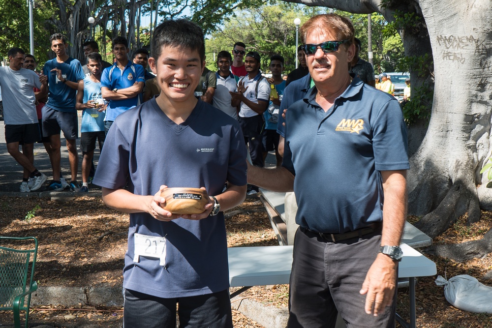 5 km run during RIMPAC 2018 exercise.