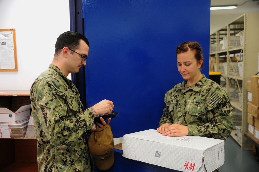 NSA Naples Mail Room