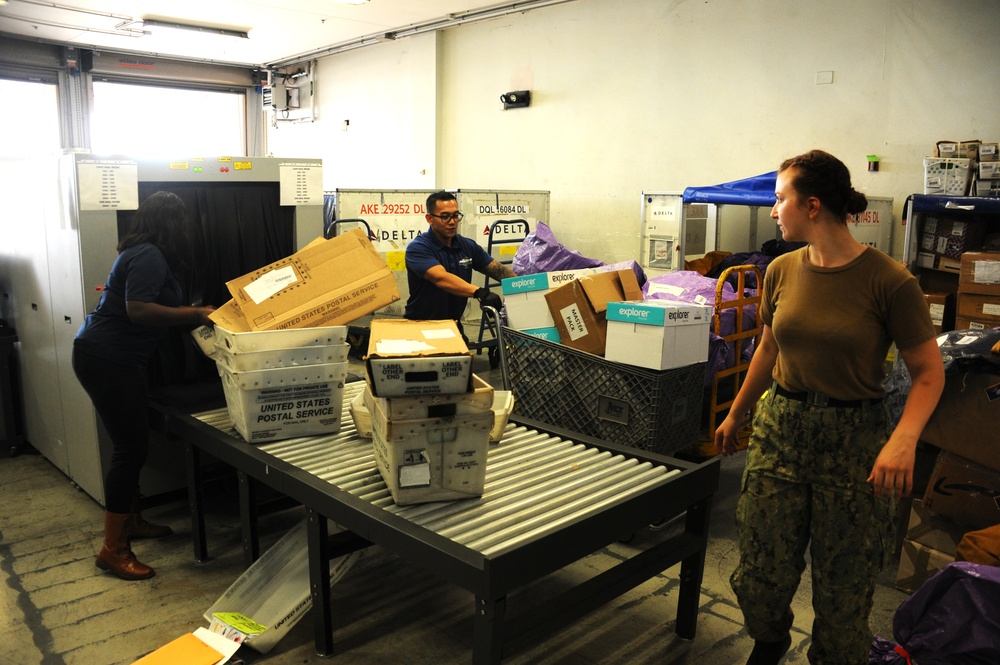 NSA Naples Mail Room