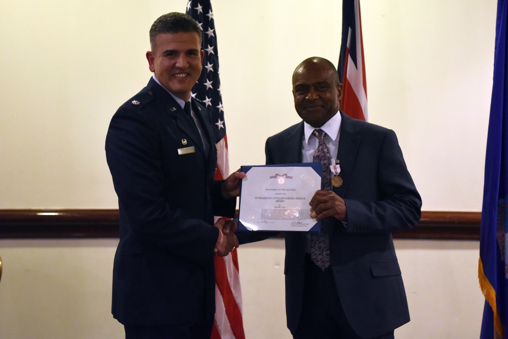 Edward Cole retires after 53 combined years of service to U.S. Air Force