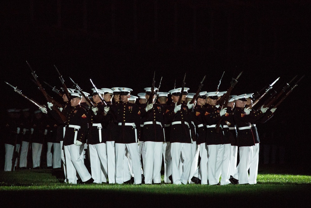 Marine Barracks Washington Friday Evening Parade 06.29.18