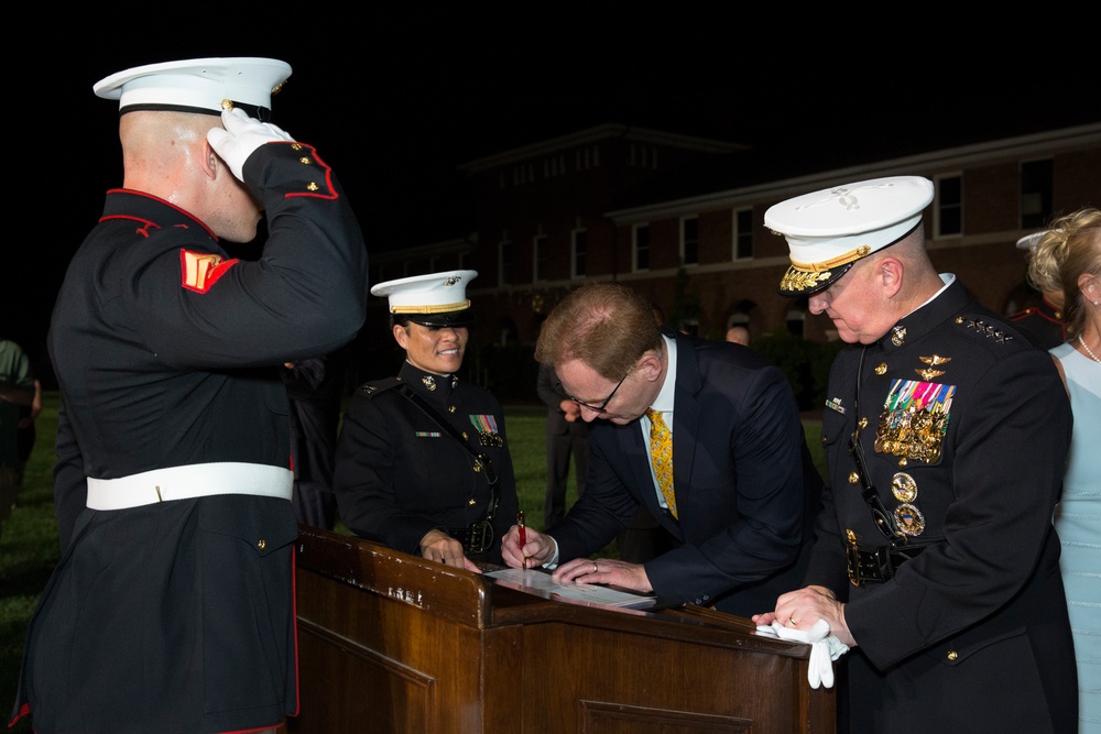 Marine Barracks Washington Friday Evening Parade 06.29.18