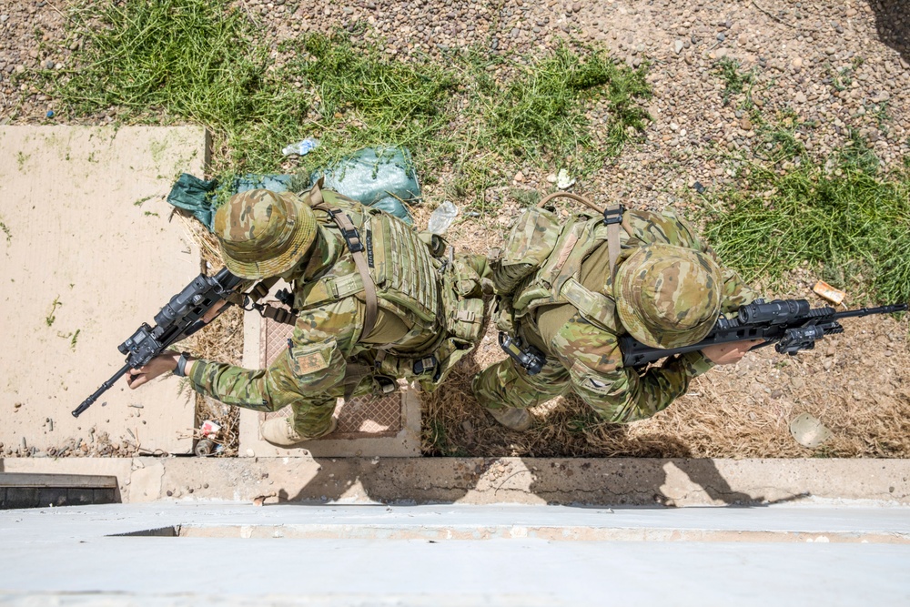 U.S. and Australian QRF Drills