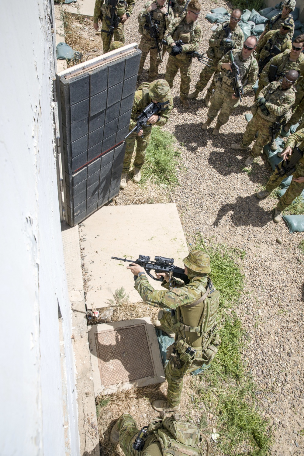 U.S. and Australian QRF Drills