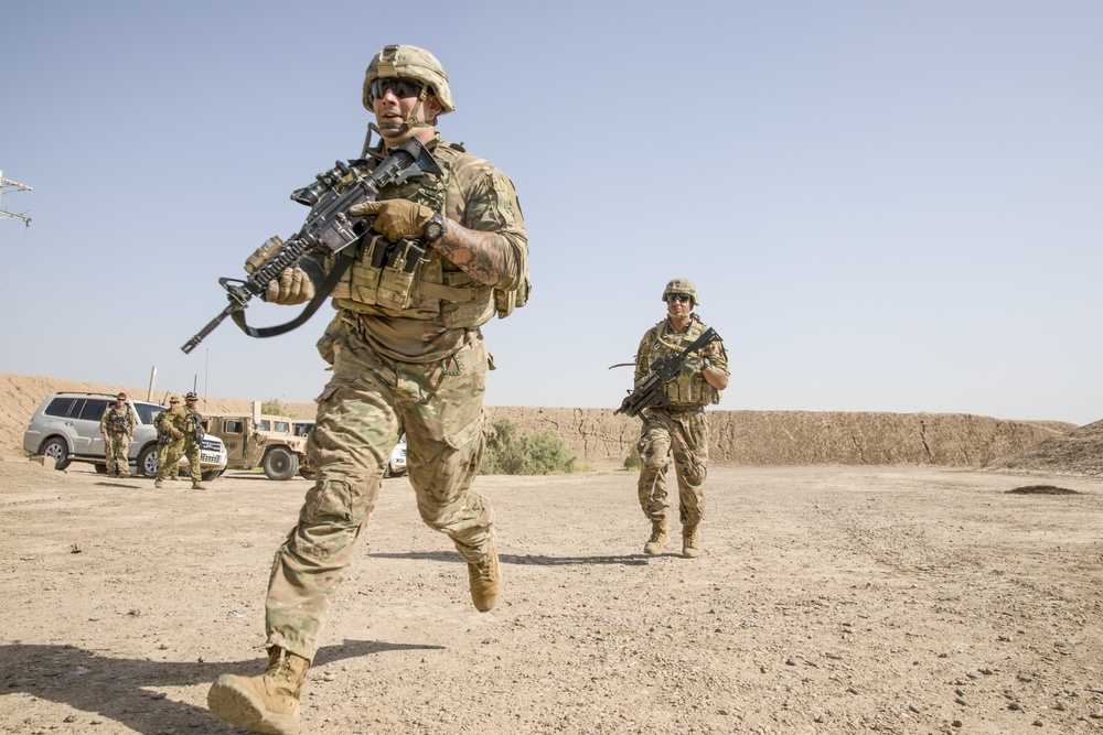 U.S. and Australian QRF Drills