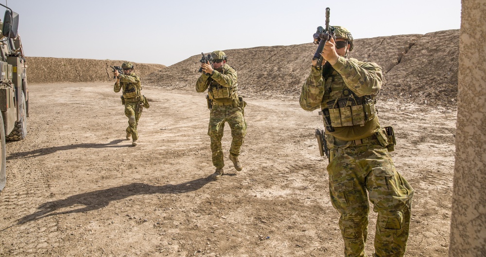 U.S. and Australian QRF Drills