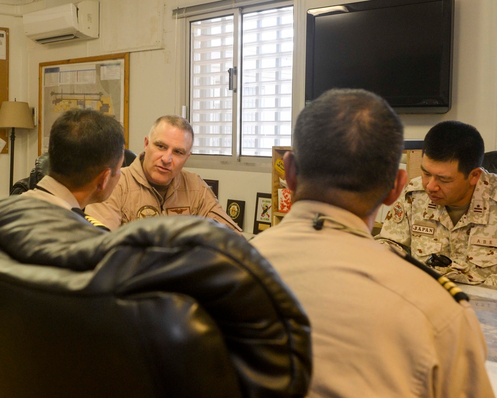 JMSDF Capt. Josuke Nakamura visits Camp Lemonnier