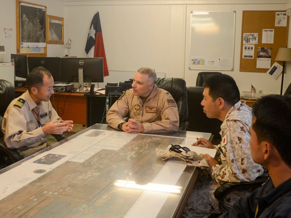 JMSDF Capt. Josuke Nakamura visits Camp Lemonnier
