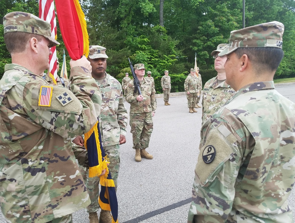 Quartermaster Brigade Bid Farewell during Change of Command Ceremony