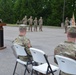 Quartermaster Brigade Bid Farewell during Change of Command Ceremony