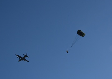 Humvee makes historical airdrop for Texas Military Department