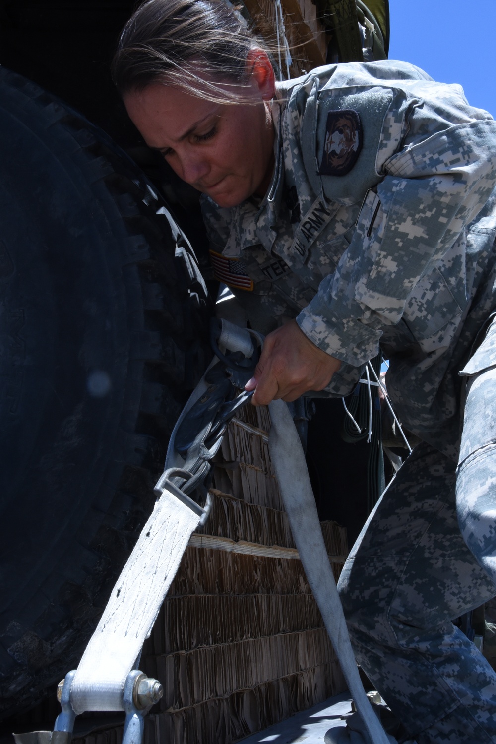 Humvee makes historical airdrop for Texas Military Department