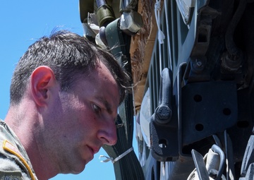 Humvee makes historical airdrop for Texas Military Department