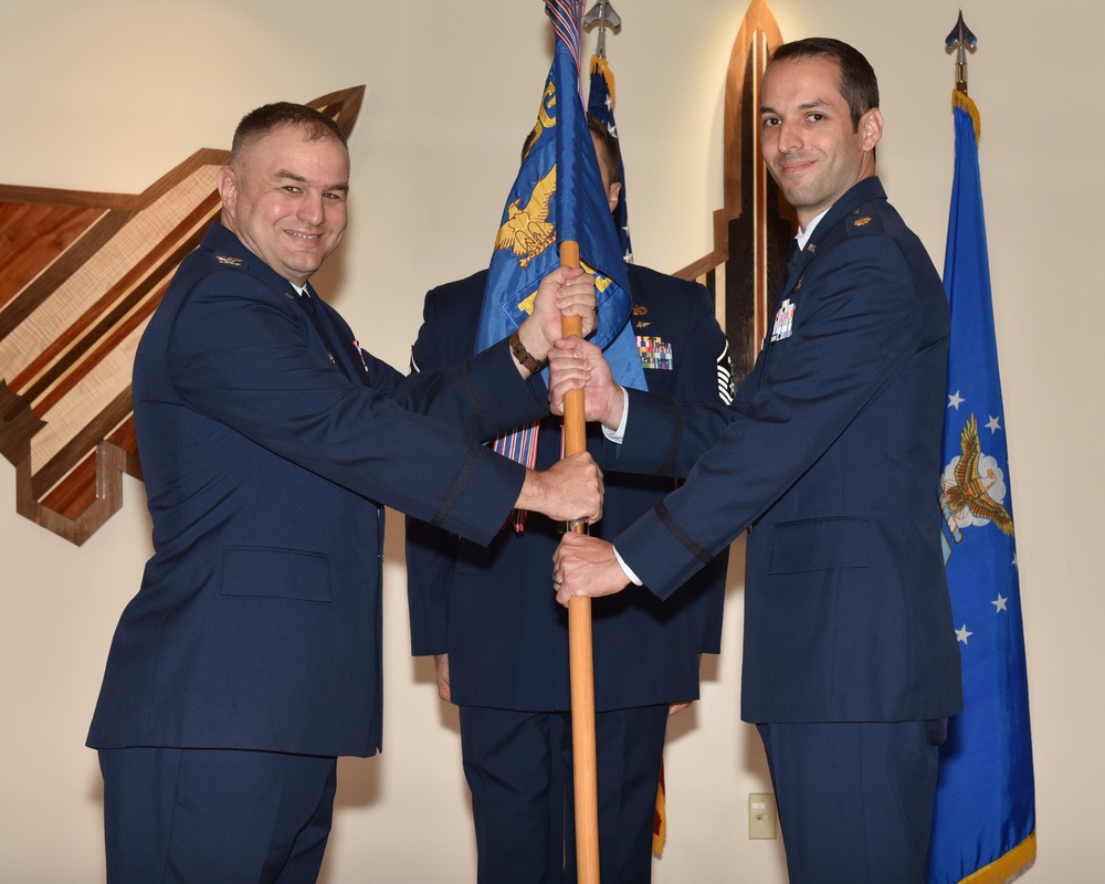 325th FSS change of command