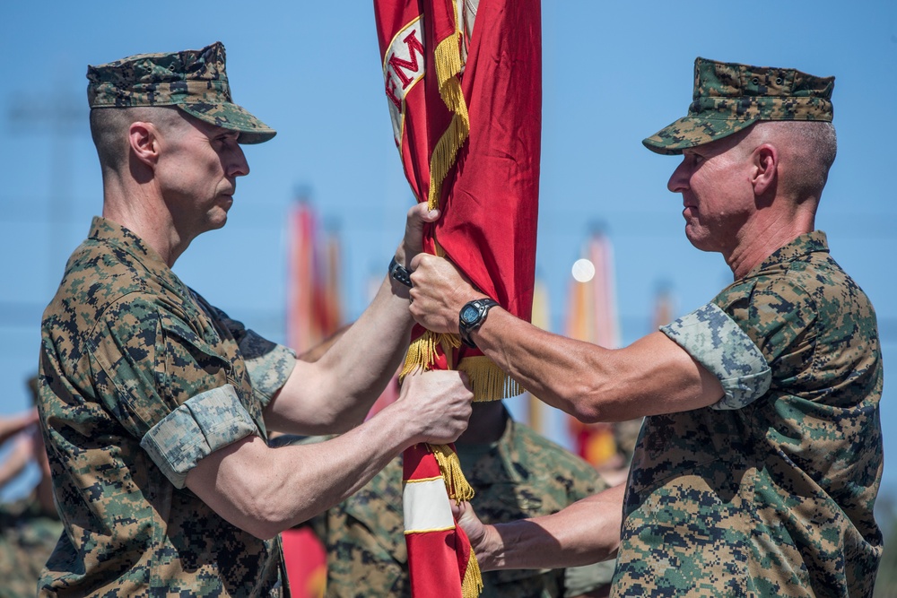 Change of Command Ceremony: Commanding General of 1st MARDIV