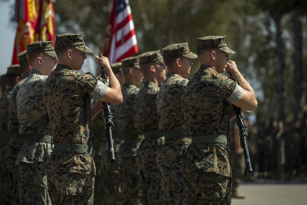 Change of Command: Commanding General of 1st MARDIV