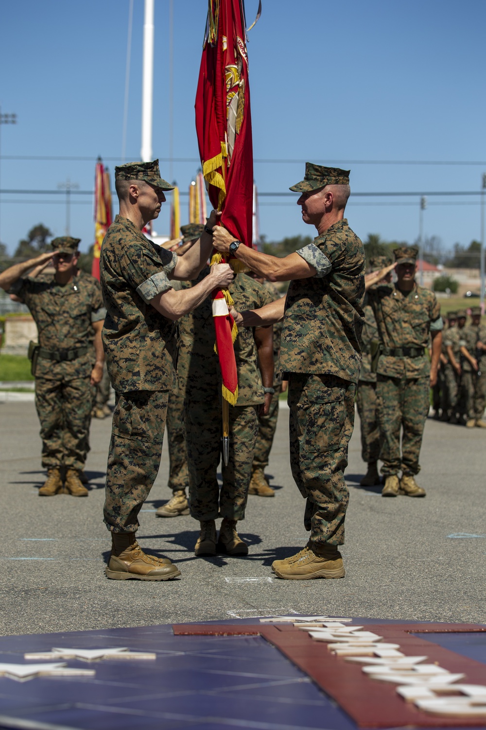 Change of Command: Commanding General of 1st MARDIV