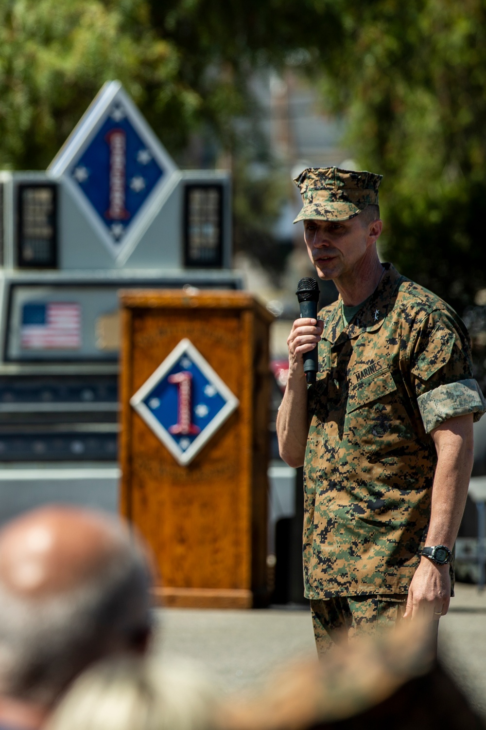 Change of Command: Commanding General of 1st MARDIV