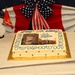 Pictures of the original Schuylkill Arsenal and the current Defense Logistics Agency Troop Support headquarters adorn the cake for the celebration of Troop Support's 219th birthday in Philadelphia June 6.