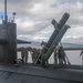 USS Olympia Conducts Harpoon Onload for RIMPAC Exercise