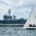 Service Members Sail in Rainbow Bay Marina Regatta