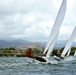 Service Members Sail in Rainbow Bay Marina Regatta