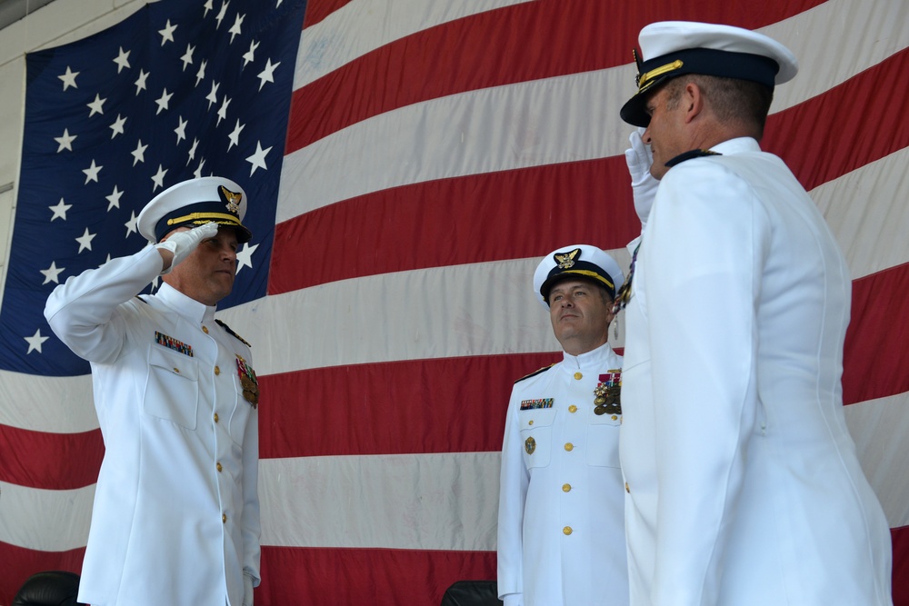 Change of command ceremony held at Air Station Barbers Point