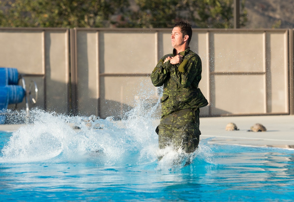 Recon and Sniper Team Swim Test RIMPAC 2018