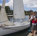 RIMPAC 2018 Participants Compete in a Sailboat Regatta at the Pearl Harbor Yacht Club.