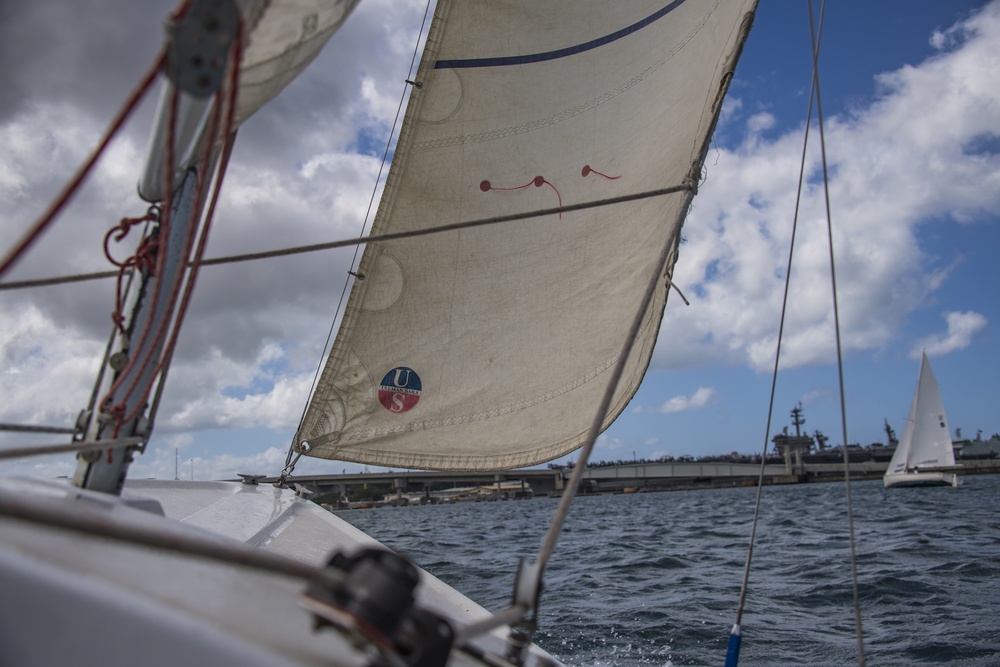 RIMPAC 2018  Sailboat Regatta at Rainbow Bay Marina