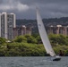 RIMPAC 2018 Participants Compete in a Sailboat Regatta at the Pearl Harbor Yacht Club
