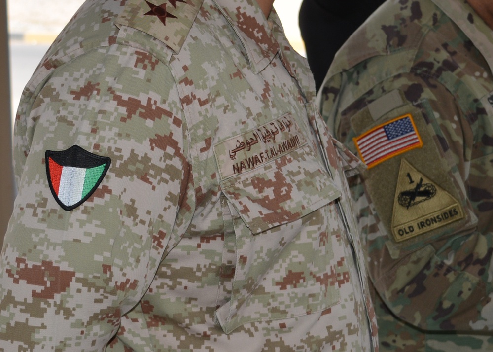 Task Force Spartan, Kuwait Land Forces soldiers continue chemical weapons response training