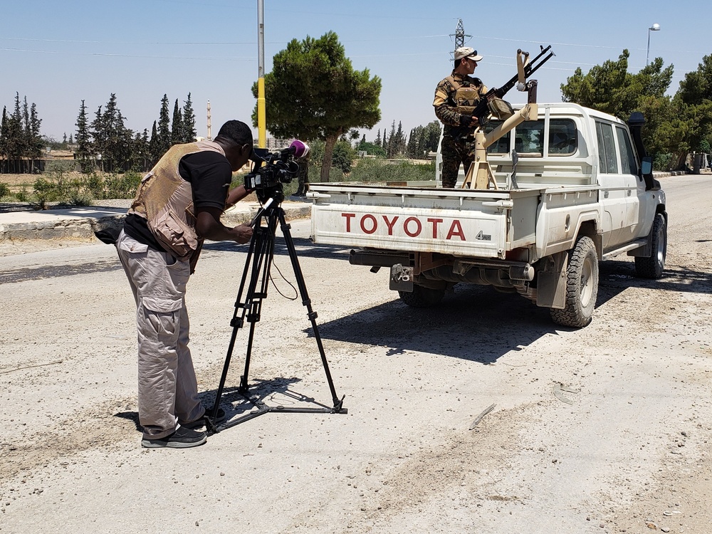 Pan-Arab Media Visits Raqqah