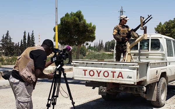 Pan-Arab Media Visits Raqqah