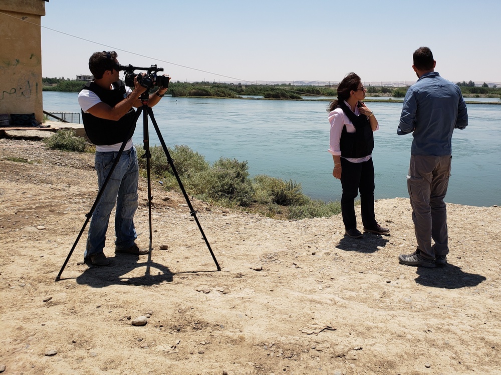 Pan-Arab Media Visits Raqqah