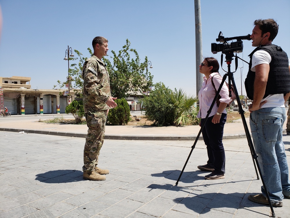 Pan-Arab Media Visits Raqqah