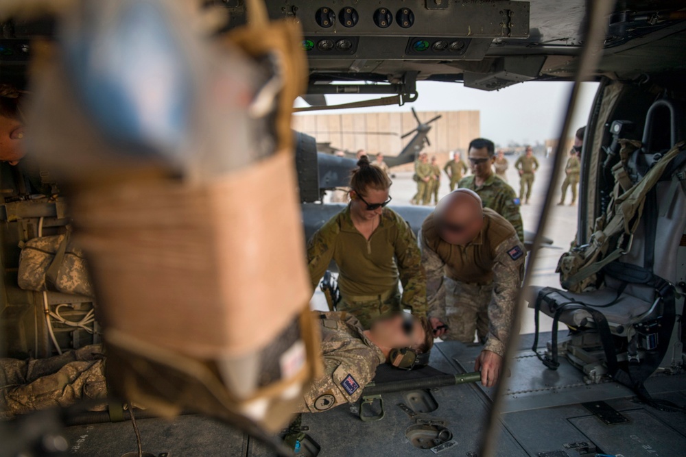 TG Taji Health Co and TF Liberty MEDEVAC Training