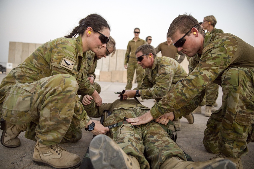 TG Taji Health Co and TF Liberty MEDEVAC Training