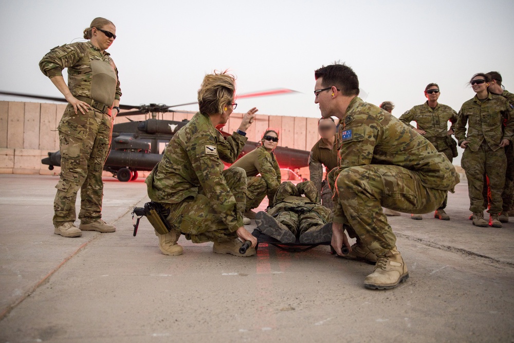 TG Taji Health Co and TF Liberty MEDEVAC Training